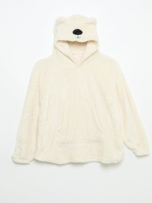 Hoodies van pluche breisel - Kiabi
