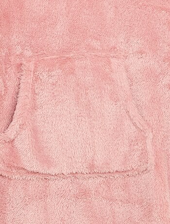 Hoodies van pluche breisel