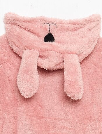 Hoodies van pluche breisel
