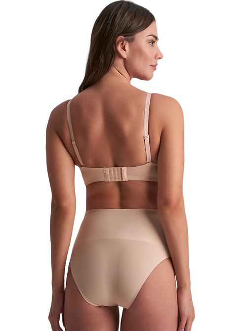 Hooggesneden shapewear slip met bandjes - Kiabi Hooggesneden shapewear slip met bandjes - Kiabi