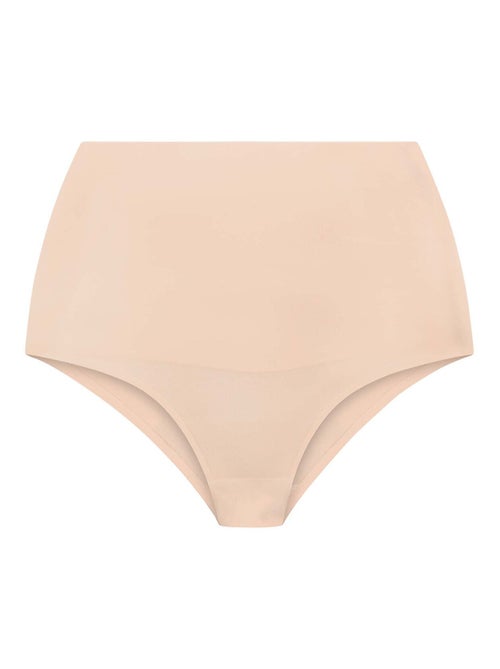 Hooggesneden shapewear slip met bandjes - Kiabi Hooggesneden shapewear slip met bandjes - Kiabi