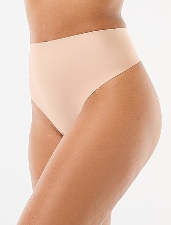Hooggetailleerde shapewear tanga