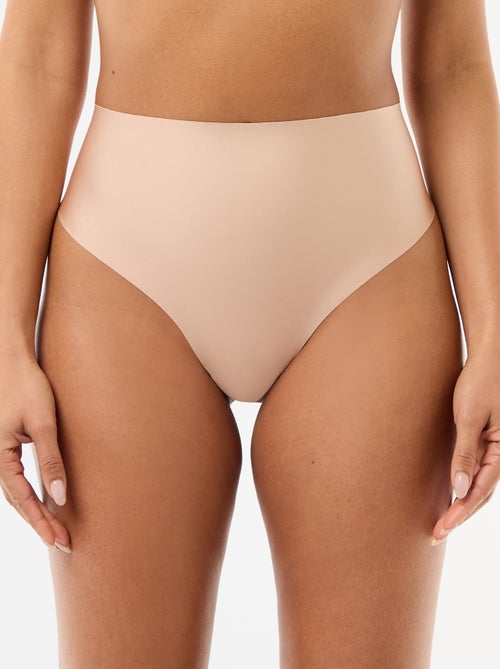 Hooggetailleerde shapewear tanga - Kiabi