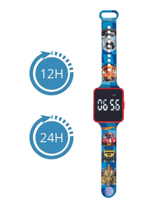 Hot wheels led digitaal horloge - Kiabi Hot wheels led digitaal horloge - Kiabi