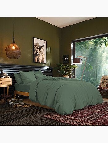Housse de couette 1 place coton 57 fils