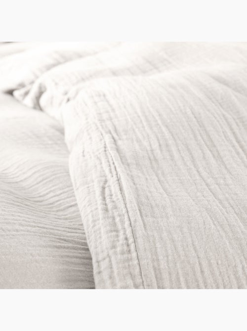 Housse de couette + 1 taie – gaze de coton – avy - Kiabi Housse de couette + 1 taie – gaze de coton – avy - Kiabi