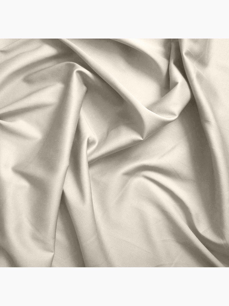 Housse de couette – 100% coton 57 fils/cm² – qualité supérieure Sable - Kiabi