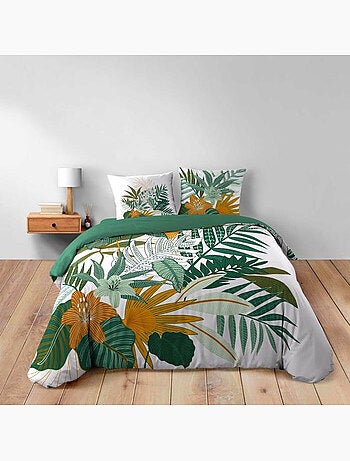 Housse de couette + 2 taies florida