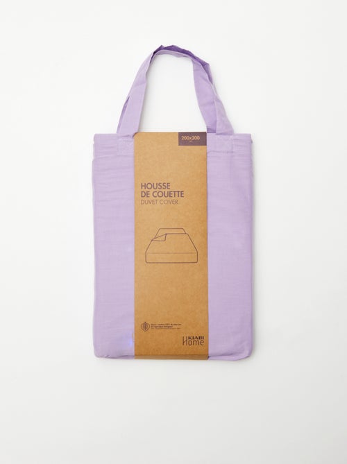 Housse de couette (200 x 200cm) - Kiabi Home - Kiabi