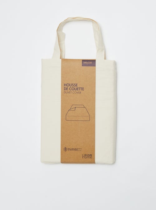 Housse de couette (240 x 220 cm) - Kiabi Home - Kiabi