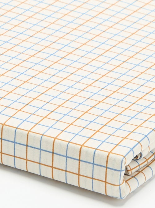 Housse de couette à motif 1 personne 80 x 120 cm en coton - Kiabi Housse de couette à motif 1 personne 80 x 120 cm en coton - Kiabi