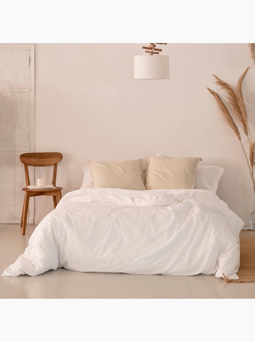 Housse de couette Basic "Happyfriday" - Kiabi