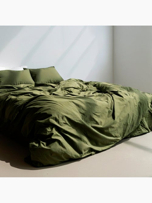 Housse de couette Basic "Happyfriday" - Kiabi