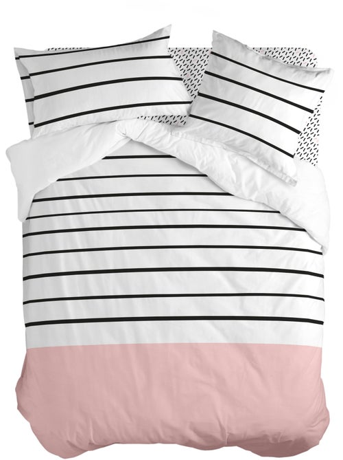 Housse de couette Blush "Happyfriday" - Kiabi