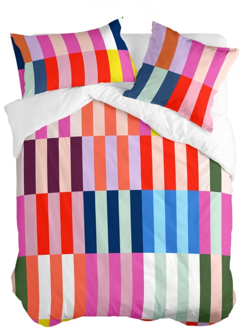 Housse de couette Color pop "Happyfriday" - Kiabi Housse de couette Color pop "Happyfriday" - Kiabi