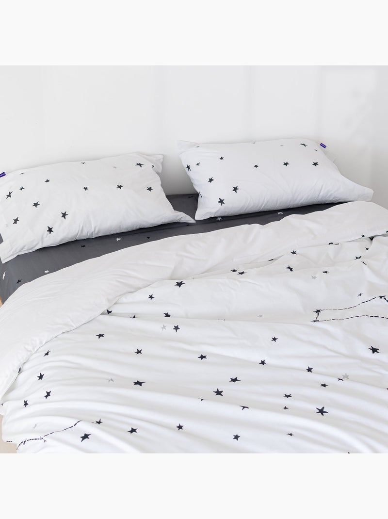 Housse de couette Constellation "Happyfriday" Multicolore - Kiabi
