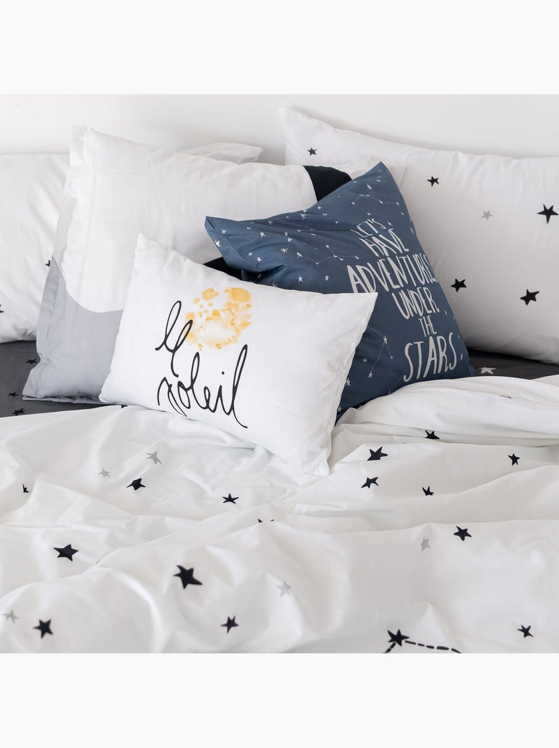 Housse de couette Constellation "Happyfriday" Multicolore - Kiabi