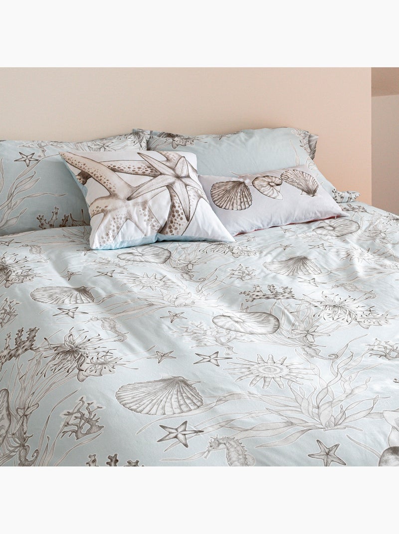 Housse de couette Coral reef "Happyfriday" Multicolore - Kiabi