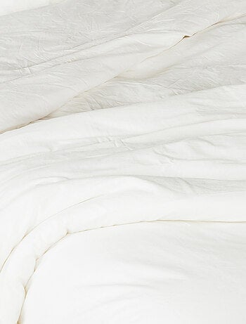 Housse de couette coton Lavé Oekotex