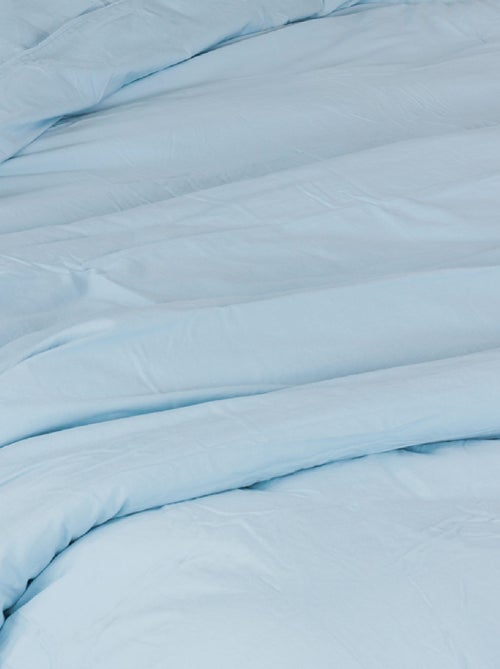 Housse de couette coton lavé oekotex - Kiabi