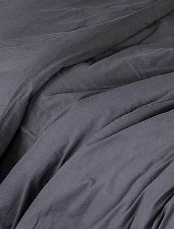 Housse de couette coton Lavé Oekotex