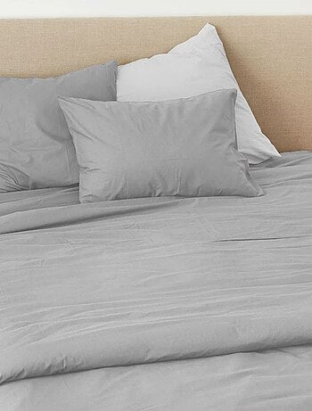 Housse de couette coton Lavé Oekotex