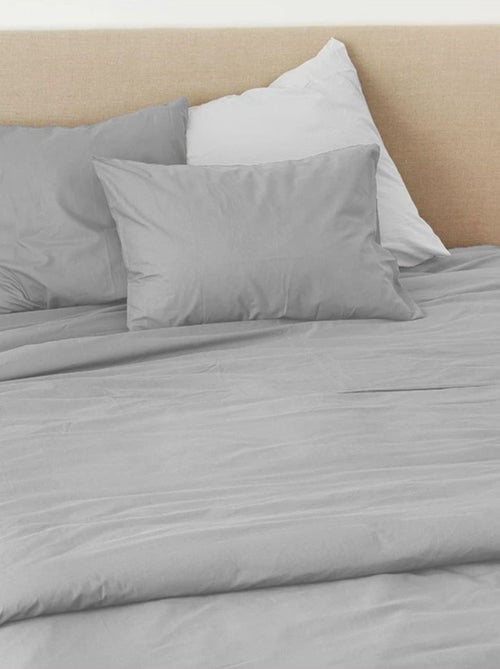 Housse de couette coton Lavé Oekotex - Kiabi Housse de couette coton Lavé Oekotex - Kiabi