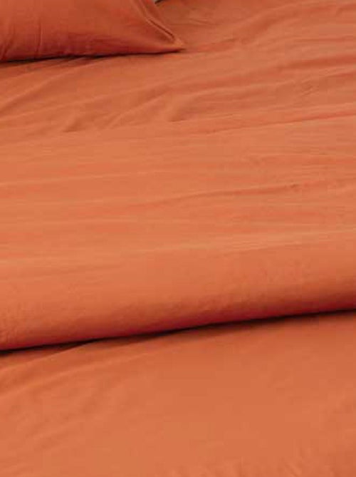 Housse de couette coton Lavé Oekotex - Kiabi Housse de couette coton Lavé Oekotex - Kiabi