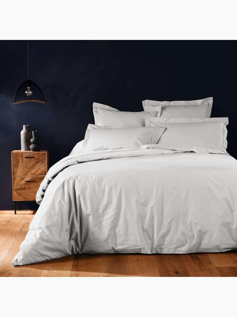 Housse de couette coton lina douceur d'intérieur Blanc - Kiabi