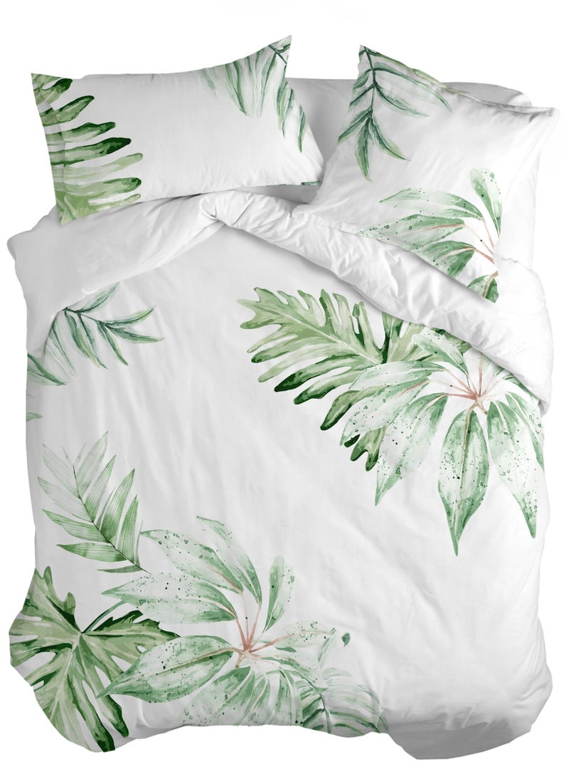 Housse de couette Delicate "Happyfriday" Multicolore - Kiabi