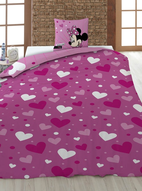 Housse de couette 'Disney' 'Minnie' 140x220 cm - Kiabi