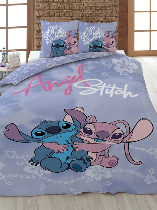 Housse de couette 'Disney' 'Stitch' en coton 240x220 - Kiabi