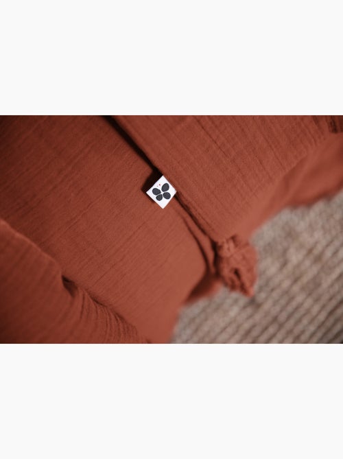 Housse de couette – double gaze de coton - finition boutons en bois - gaïa - Kiabi Housse de couette – double gaze de coton - finition boutons en bois - gaïa - Kiabi