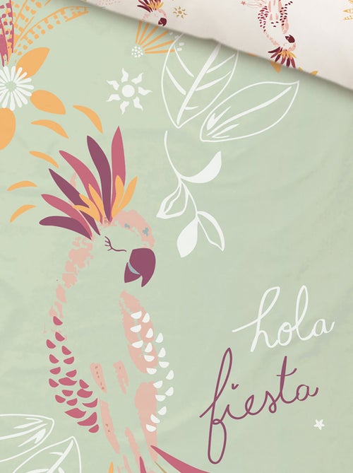 Housse de couette enfant + taie d'oreiller Fiesta - Kiabi Housse de couette enfant + taie d'oreiller Fiesta - Kiabi