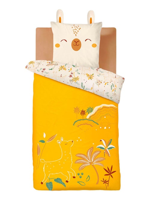 Housse de couette enfant + taie d'oreiller Gabin - Kiabi Housse de couette enfant + taie d'oreiller Gabin - Kiabi