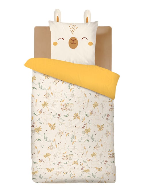 Housse de couette enfant + taie d'oreiller Gabin - Kiabi Housse de couette enfant + taie d'oreiller Gabin - Kiabi