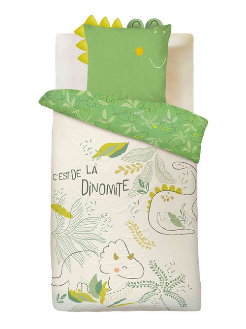Housse de couette enfant + taie d'oreiller Marius - Kiabi Housse de couette enfant + taie d'oreiller Marius - Kiabi
