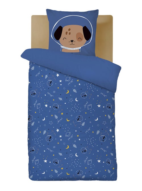 Housse de couette enfant + taie d'oreiller Milo - Kiabi Housse de couette enfant + taie d'oreiller Milo - Kiabi