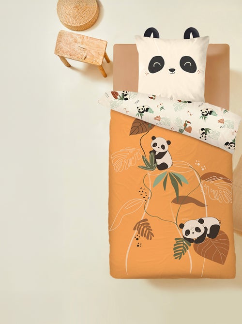 Housse de couette enfant + taie d'oreiller Nael - Kiabi Housse de couette enfant + taie d'oreiller Nael - Kiabi