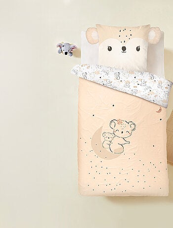 Housse de couette enfant + taie d'oreiller salsa