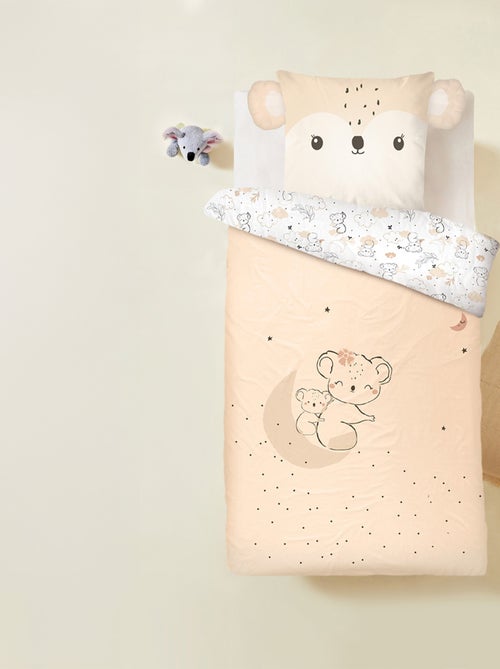 Housse de couette enfant + taie d'oreiller Salsa - Kiabi Housse de couette enfant + taie d'oreiller Salsa - Kiabi