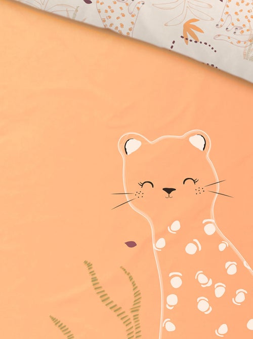 Housse de couette enfant + taie d'oreiller Tchatcha - Kiabi Housse de couette enfant + taie d'oreiller Tchatcha - Kiabi