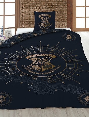 Housse de couette 'Harry potter' 140x200 cm avec oreillers