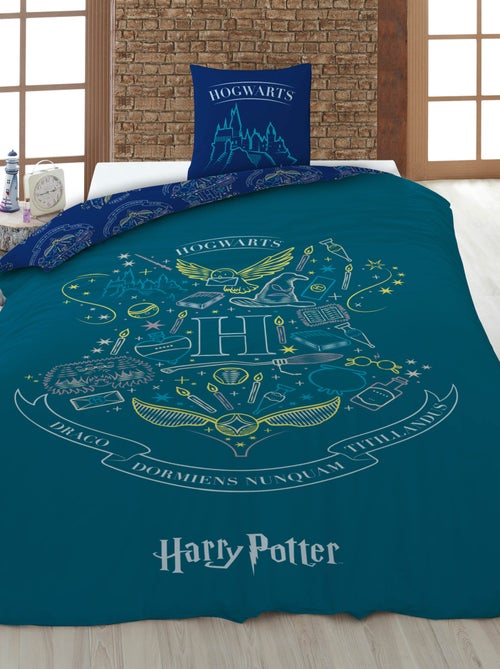 Housse de couette 'Harry potter' 140x200 cm - Kiabi