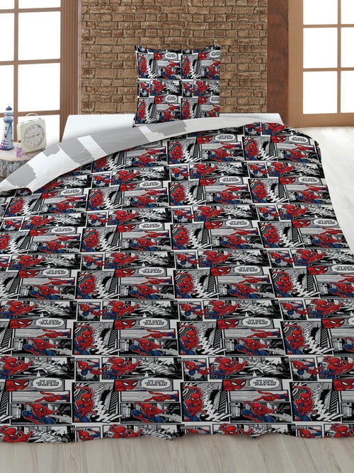 Housse de couette 'Marvel' 'Spiderman' 140x200 cm - Kiabi