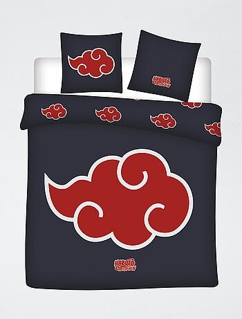 Housse de couette 'Naruto' 240x220 cm avec oreillers