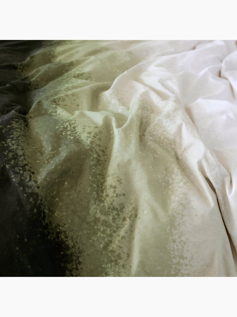 Housse de couette Nightfall "Happyfriday" Vert olive - Kiabi