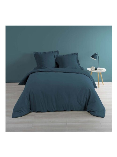 Housse de couette percale de coton 78fils lia promo linge - Kiabi Housse de couette percale de coton 78fils lia promo linge - Kiabi