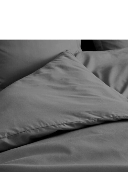 Housse de couette percale de coton 78fils lia promo linge - Kiabi