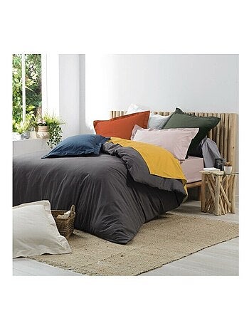 Housse de couette percale de coton 78fils lia promo linge